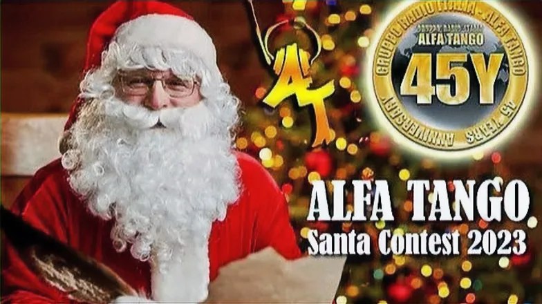 Santa Claus Contest 2023 - Between 01.12.2023 and 31.12.2023 the GRI Alfa Tango, activates the Contest Santa Claus, with approximately between 100 and 110 Santa Claus Stations around the world.